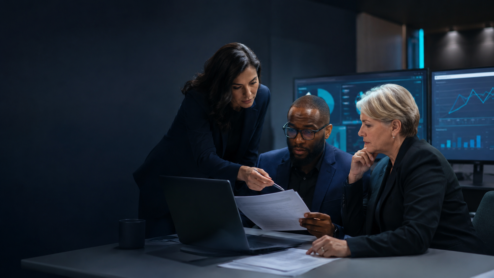 ClaraRCM denial management team reviewing claim trends and denied medical claims